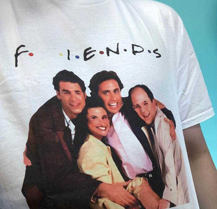 I Ordered A Seinfeld Shirt From China And Not Only It Has “Friends” Printed On It But It Also Has R Letter Missing