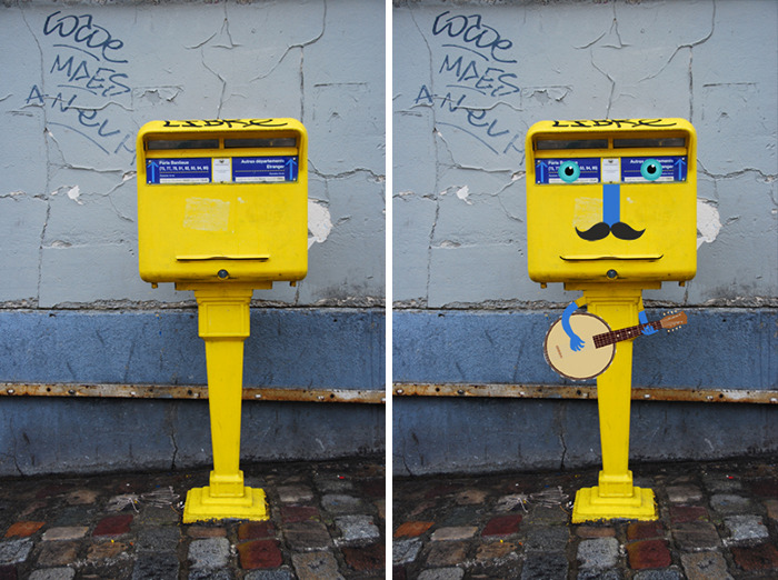 Un illustrateur créatif donne vie aux objets quotidiens de la rue (70 images)