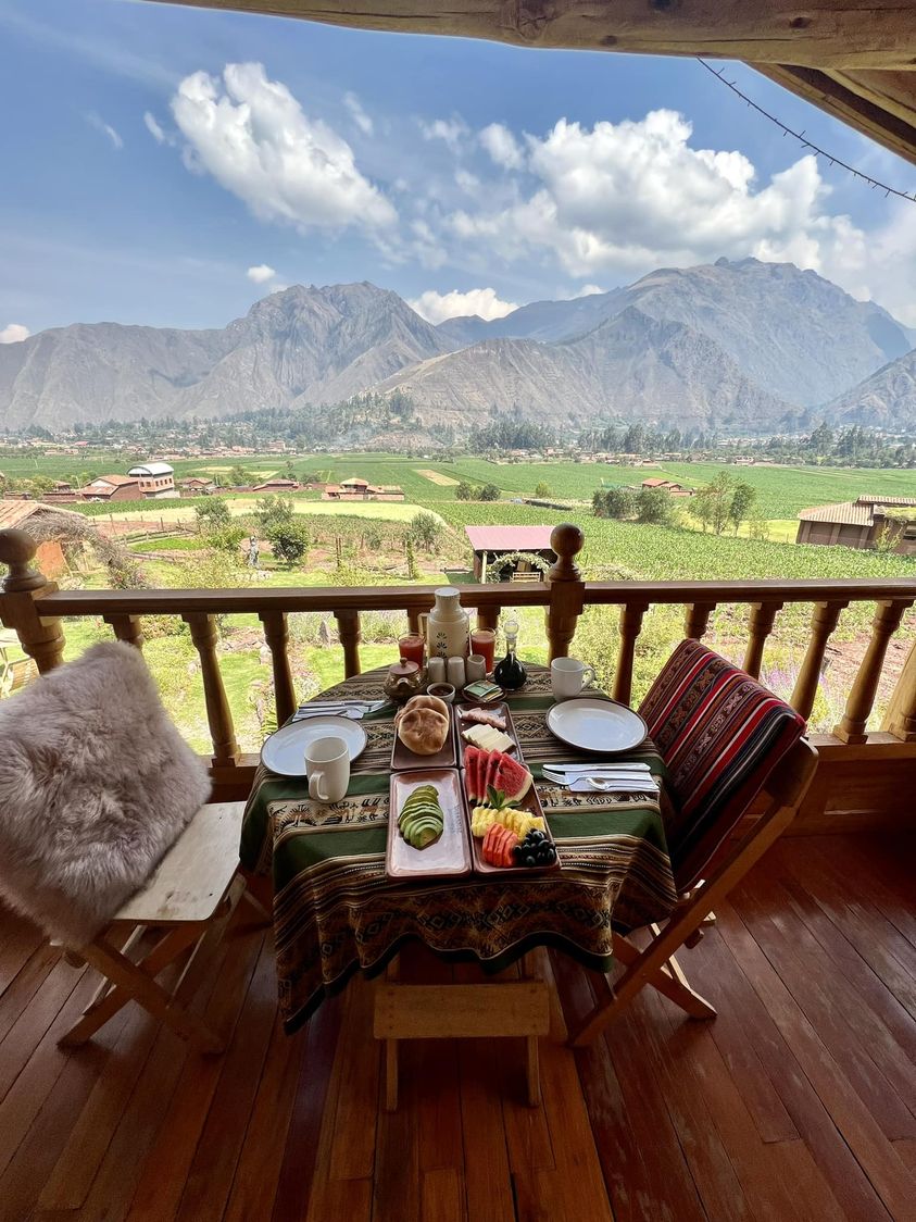 The View From The Sacred Valley Of The Incas, Cuzco, Perú