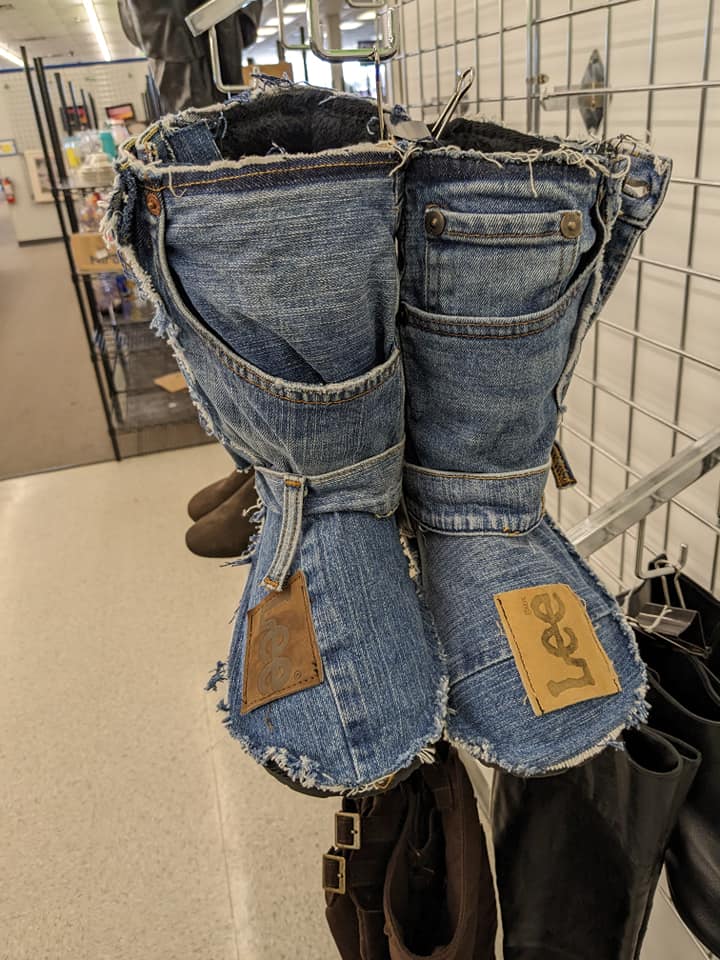 I Showed These To My Sister And She Yelled “Joots” Found (And Left) At The Goodwill