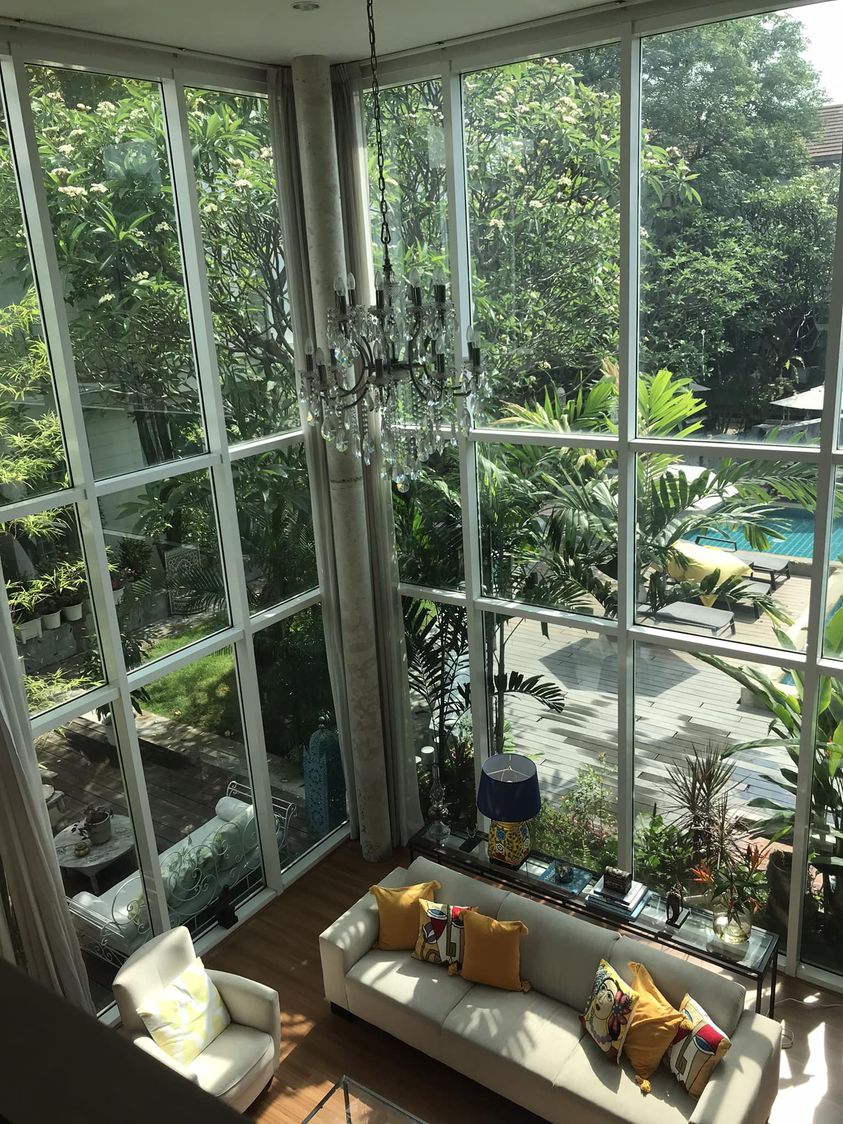 We Live In A Compound With Just 3 Houses. I Love How Secluded It Feels Even If We Are In The City. Bangkok, Thailand