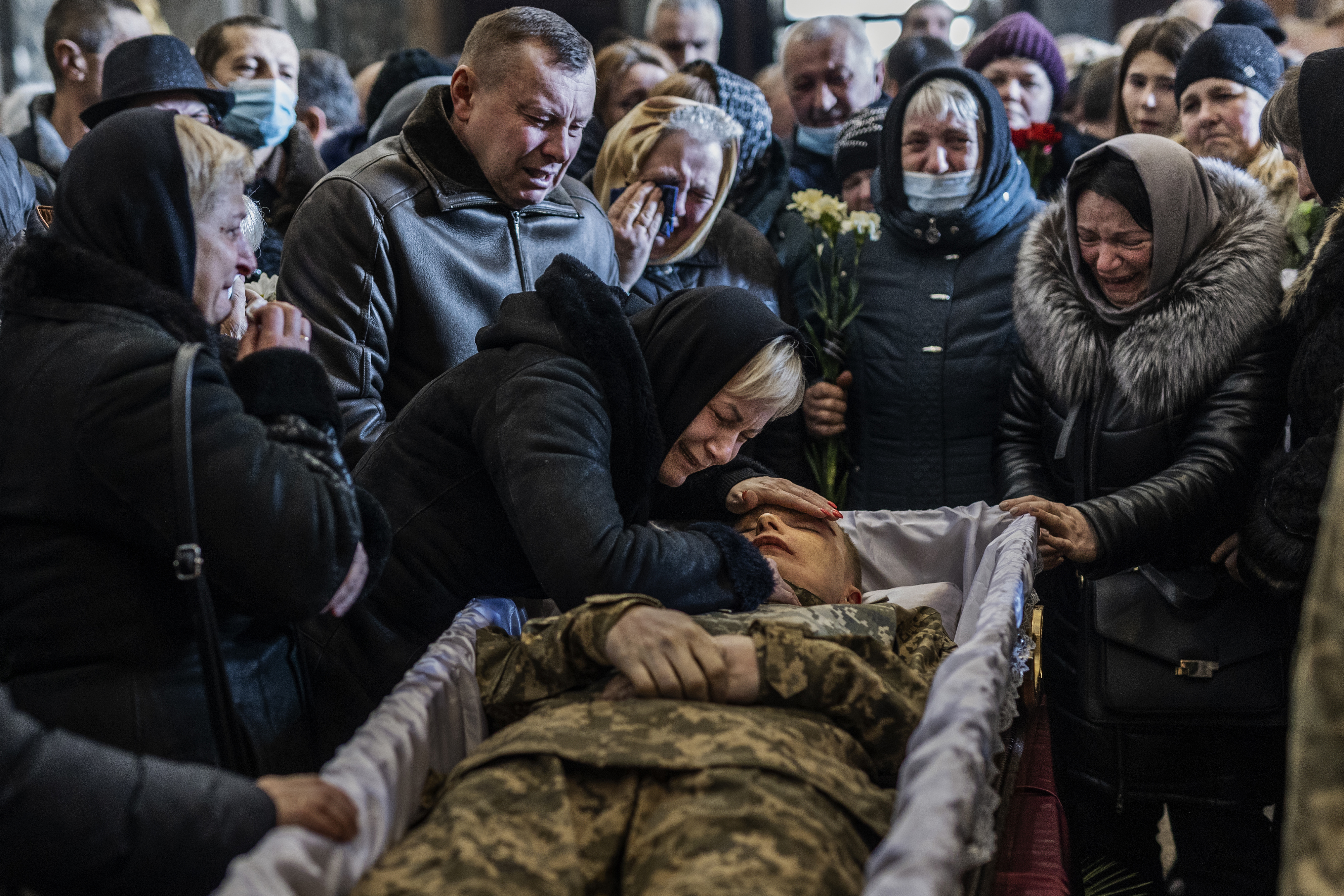 Funeral From The Series Desolation By Alejandro Martinez Velez
