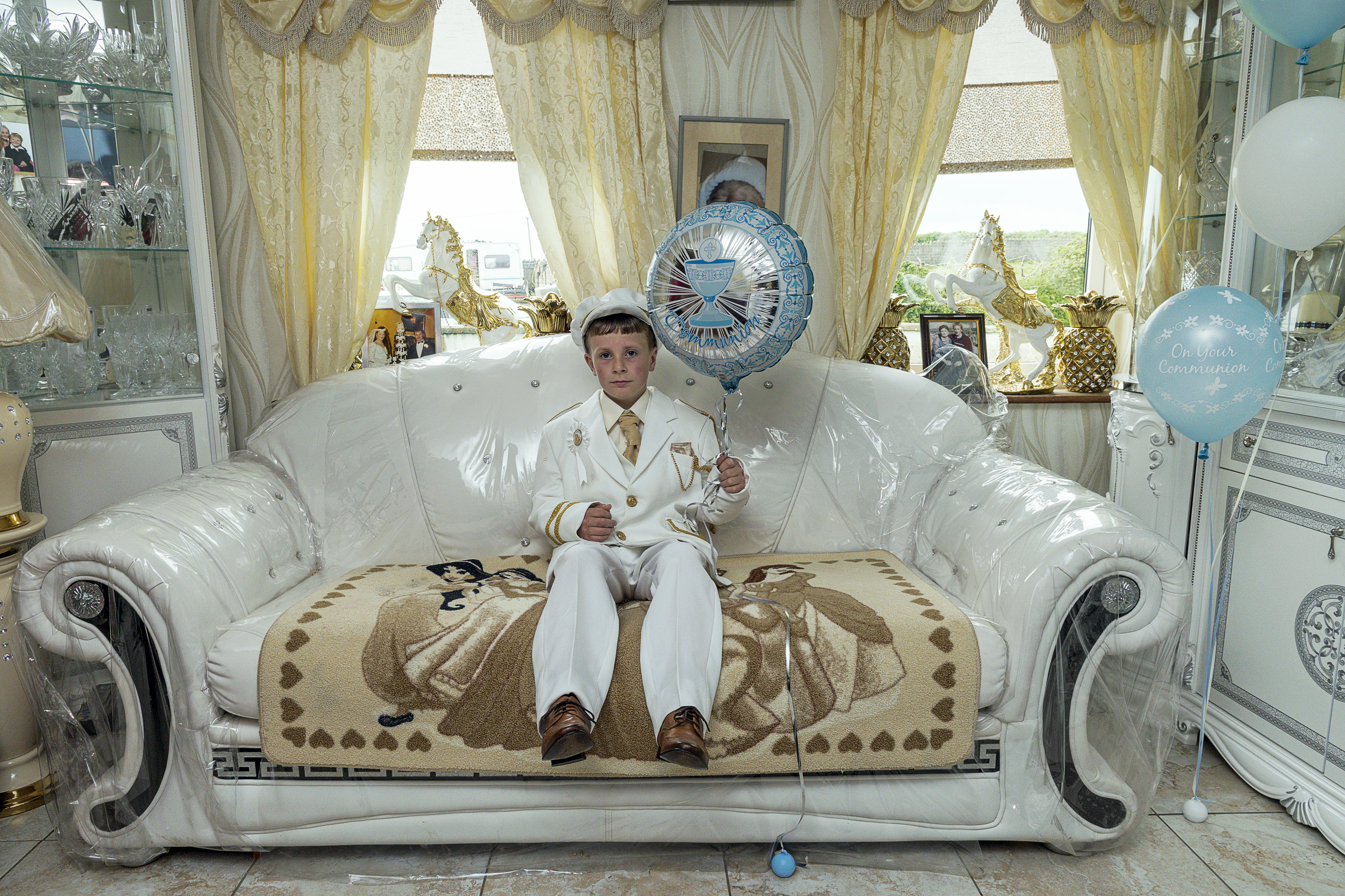 Rocky’s First Holy Communion, Tipperary 2019 From The Series 'Mincéirs' By Joseph-Philippe Bevillard
