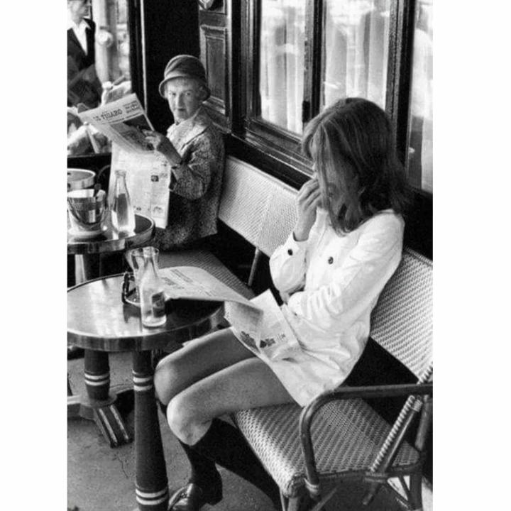 ‘youth And Maturity’, Photo By Henri Cartier-Bresson In Paris