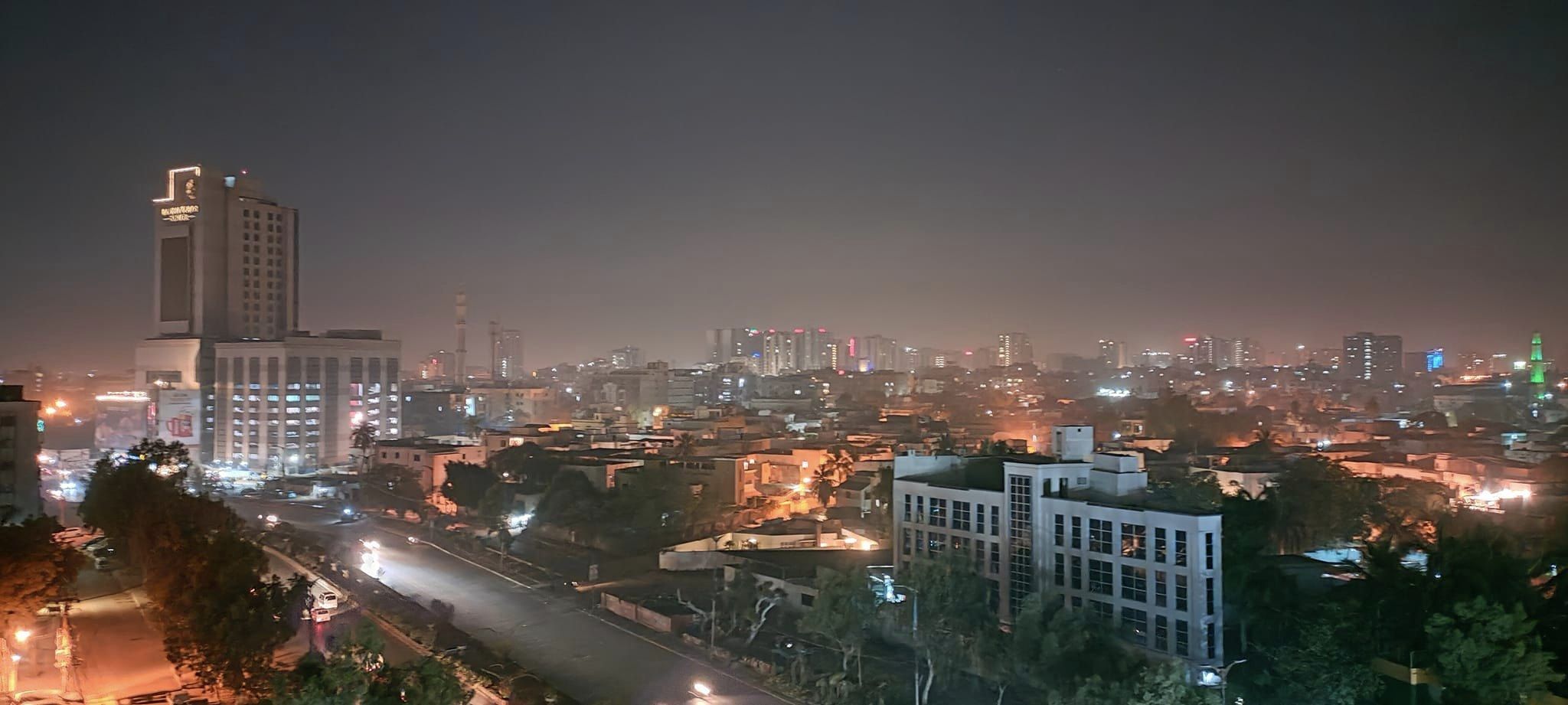 View From The Balcony Of My Sister’s Flat. – Karachi, Pakistan