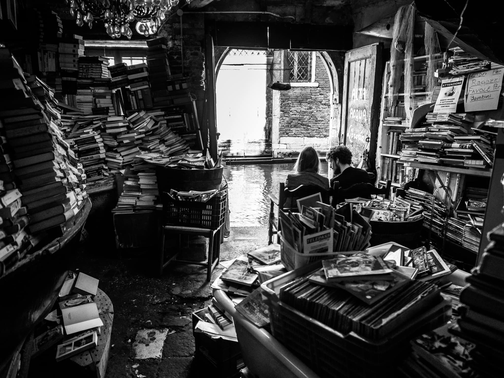 Alta Acqua Bookshop, Venice, 2016