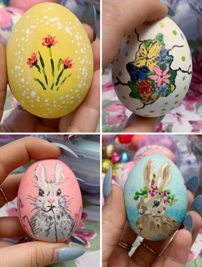 My Easter Eggs. It’s Not With The Usual Materials, But I Hope That’s Ok