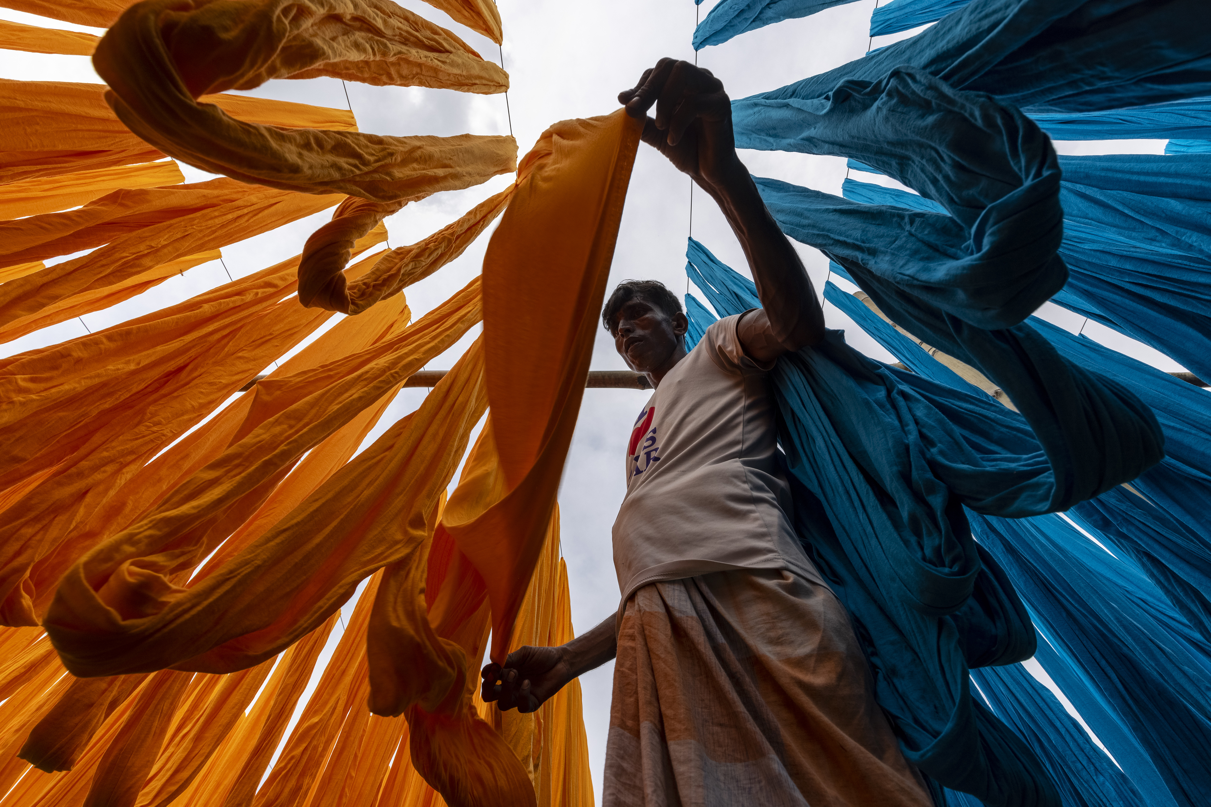 Drying T-Shirt Clothes By Azim Khan Ronnie