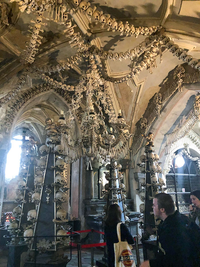 l’église osseuse en république tchèque