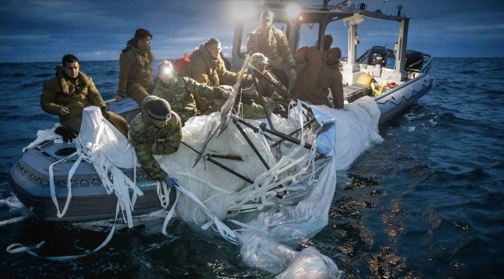 La marine américaine récupère un ballon chinois dans l’Atlantique