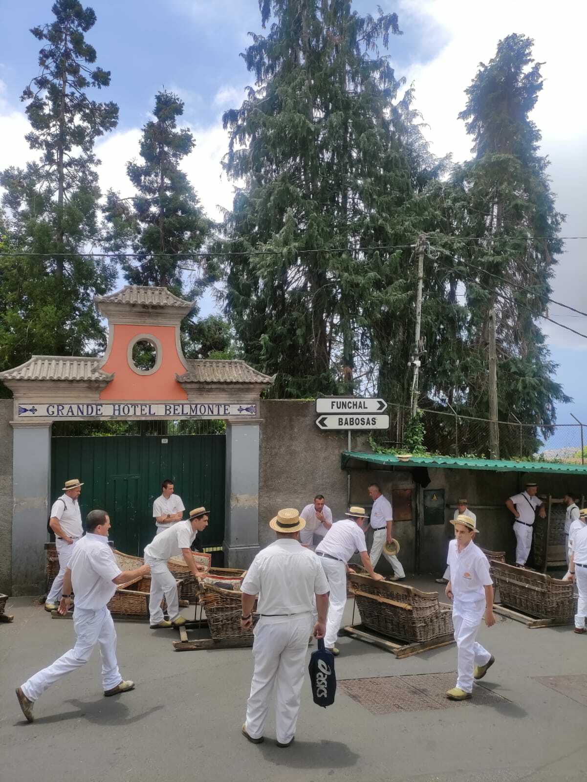 carros de cesto, madeira