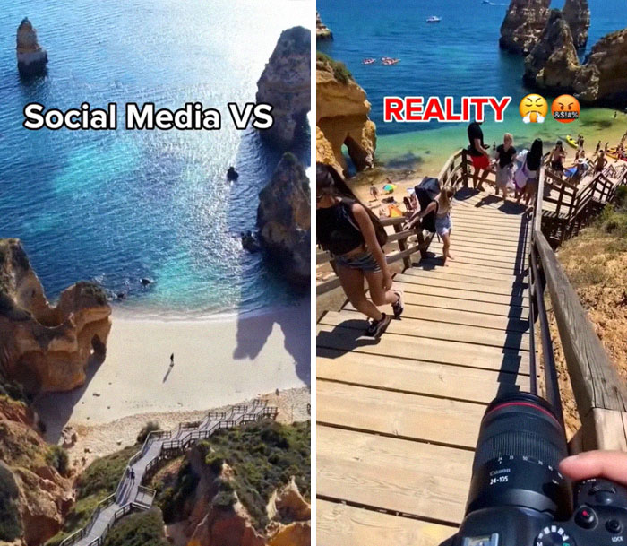 Économise ton argent : 47 destinations de rêve qui ne ressemblent en rien à ce que les influenceurs t’ont dit qu’elles seraient.