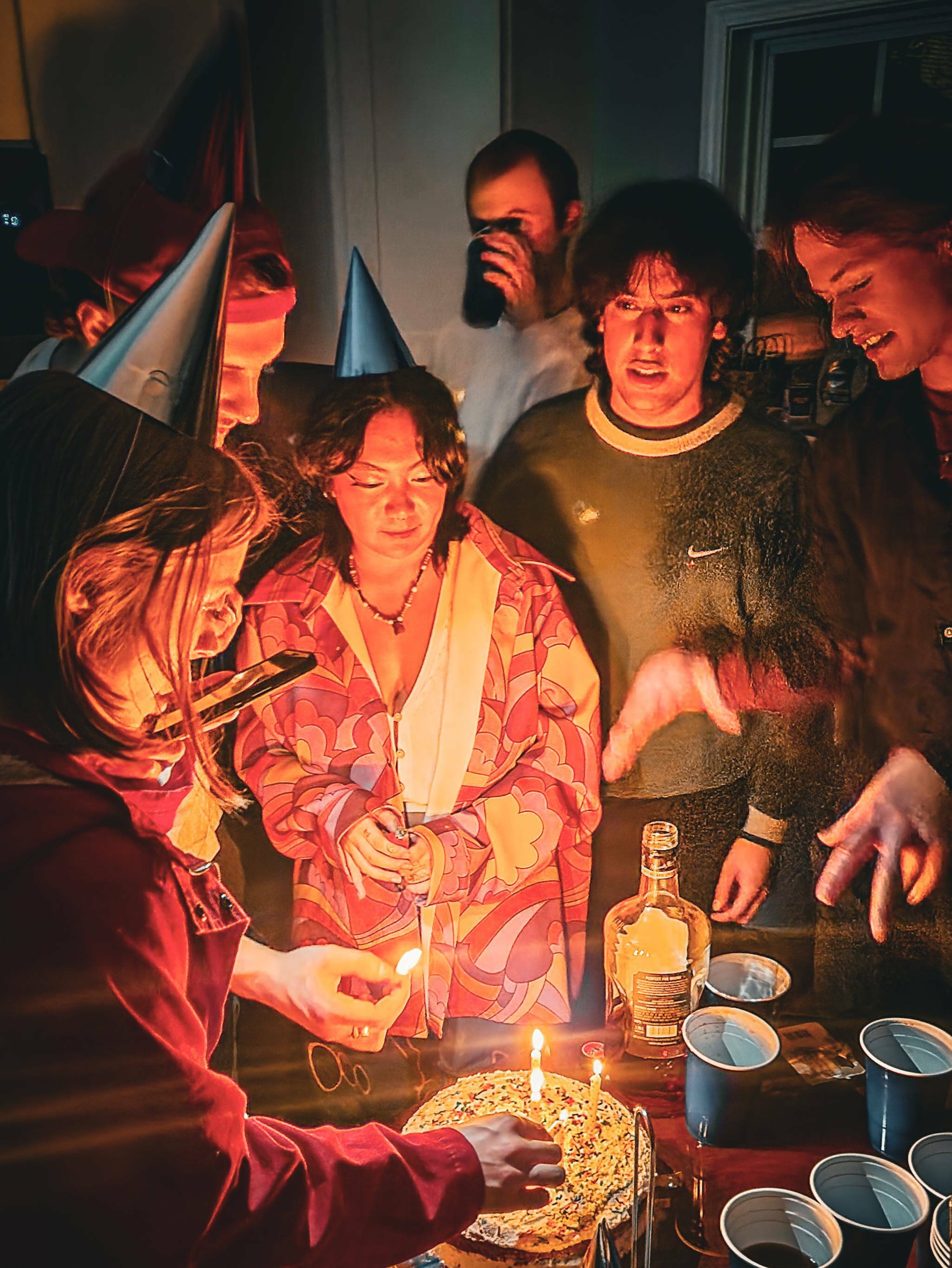 d'une fête d'anniversaire à laquelle je viens de me rendre