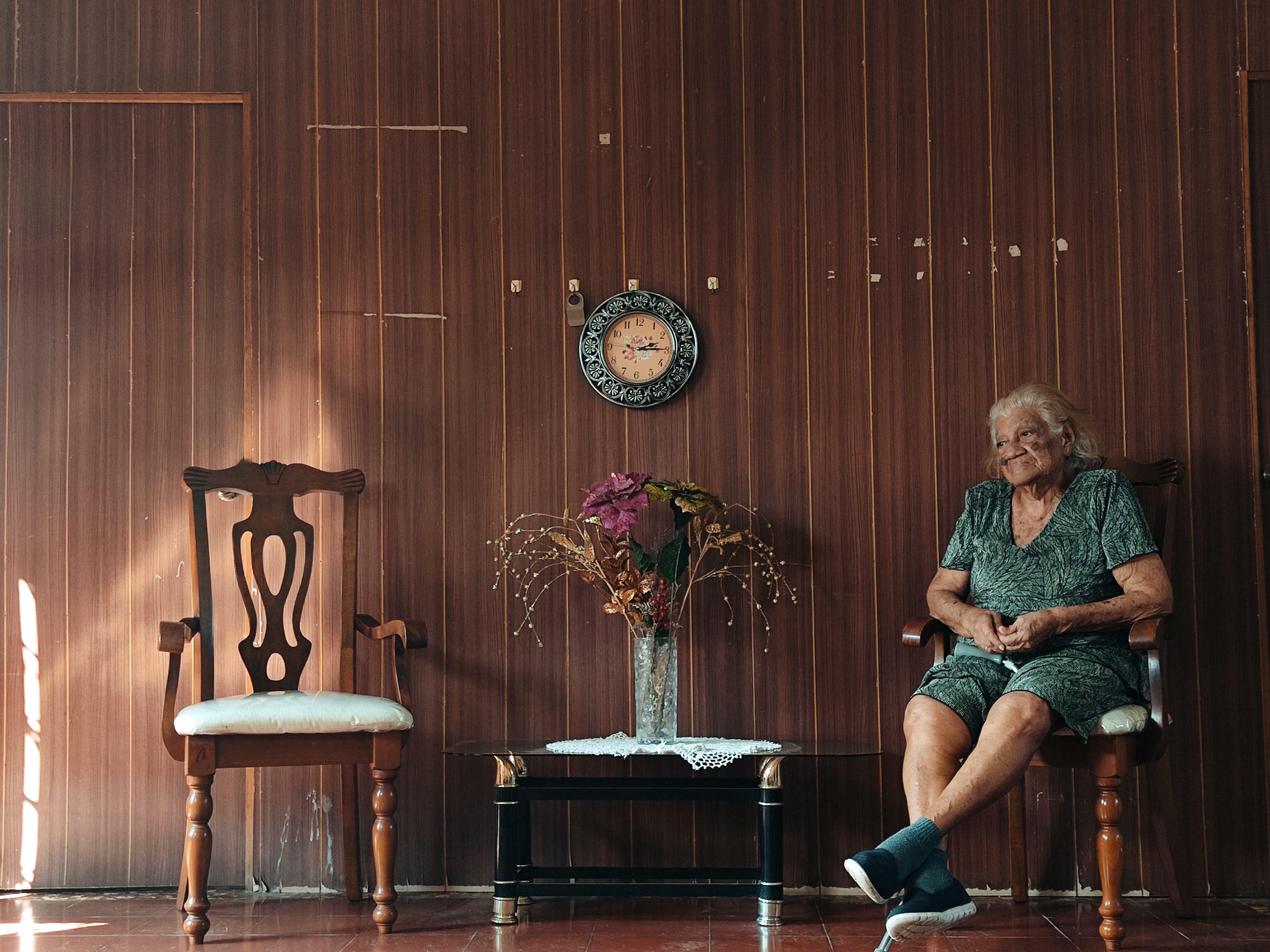 la sœur de ma grand-mère (elle a 95 ans maintenant)