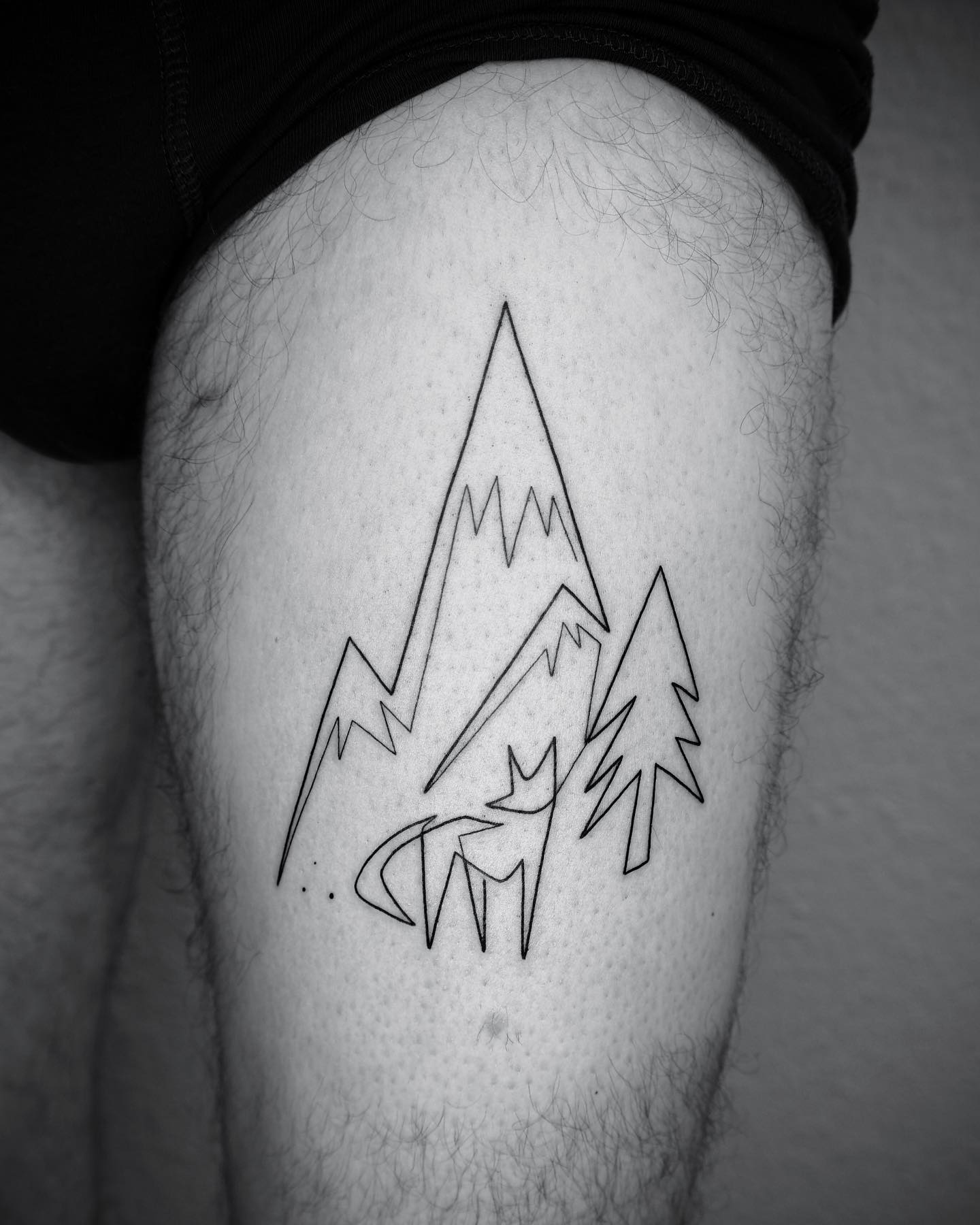 Cet artiste crée des tatouages captivants à l’aide d’une seule ligne (35 images)