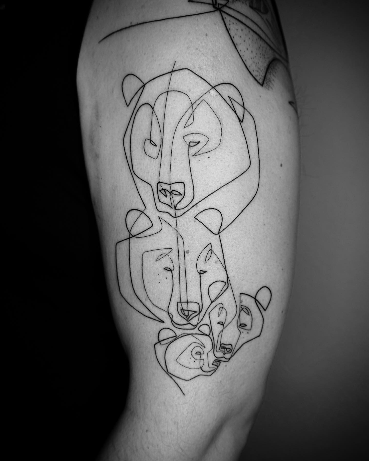 Cet artiste crée des tatouages captivants à l’aide d’une seule ligne (35 images)