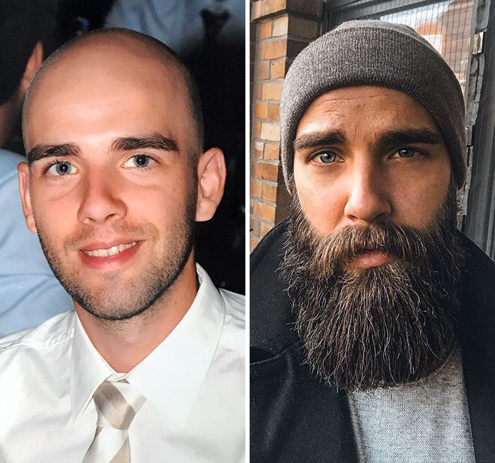Avant et après. Que penses-tu de ma transformation ?
