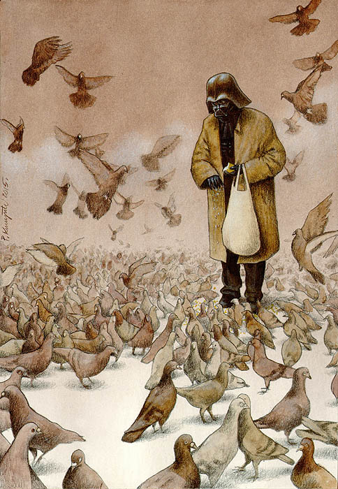 un illustrateur révèle ce qui ne va pas dans notre société moderne (35 nouvelles œuvres)
