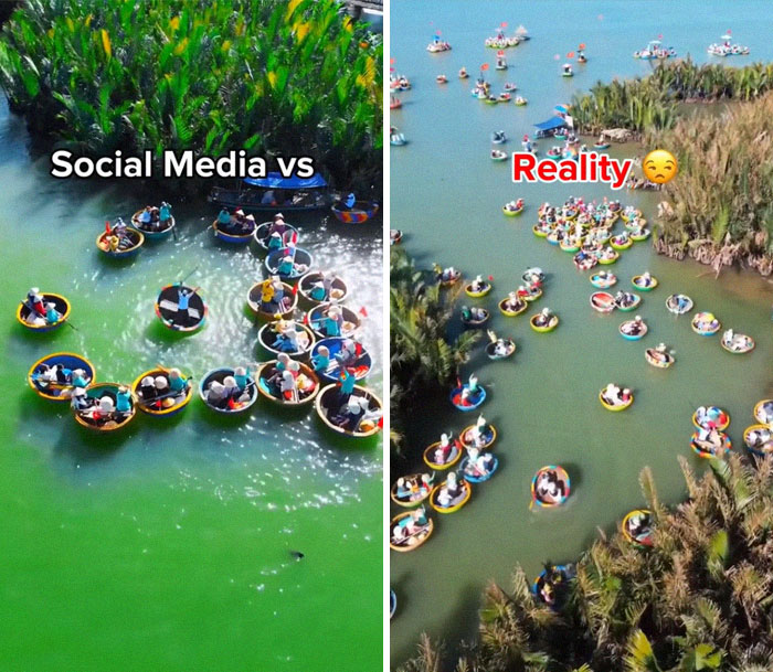 Économise ton argent : 47 destinations de rêve qui ne ressemblent en rien à ce que les influenceurs t’ont dit qu’elles seraient.