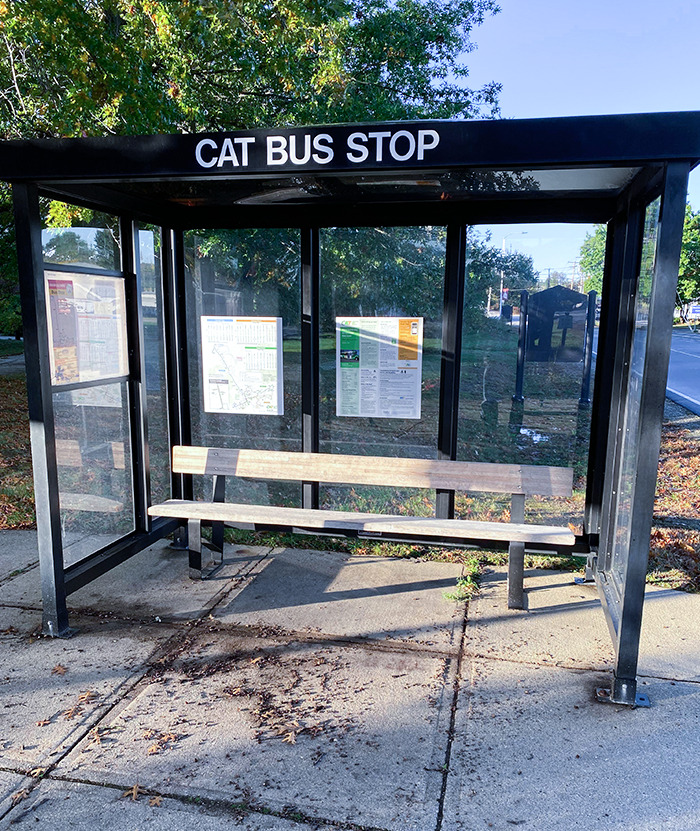 J’ai trouvé l’arrêt de bus de Totoro