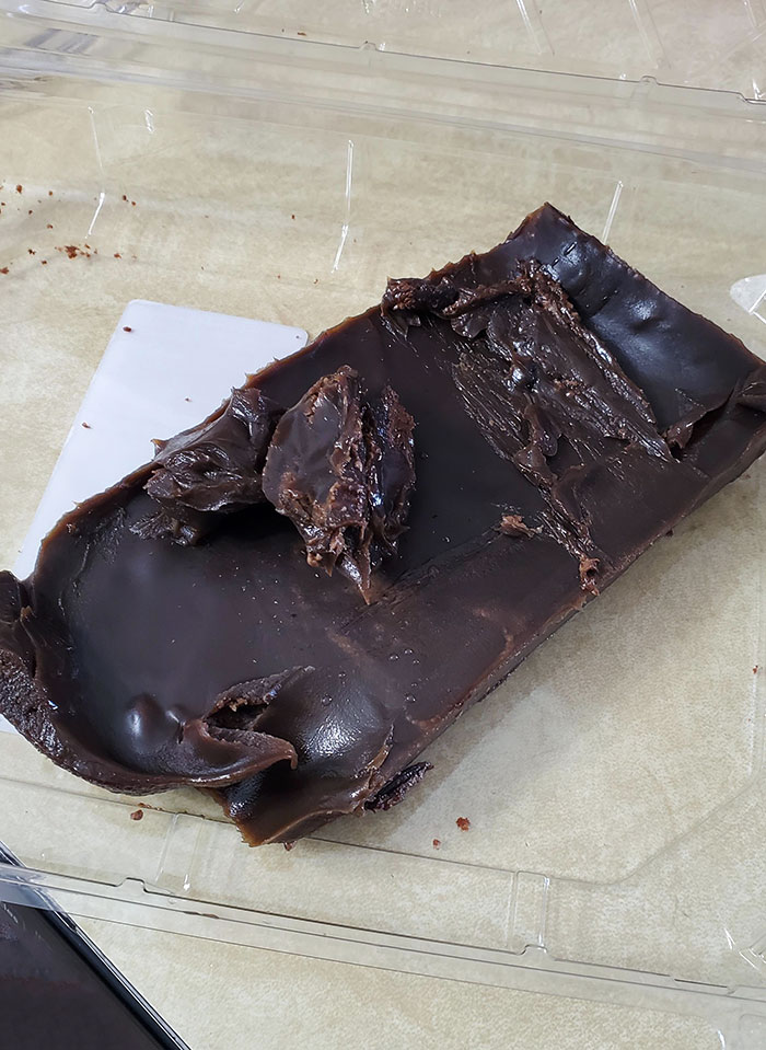 Le fondant au chocolat interdit. Tout cela est sorti après que j’ai nettoyé le bac à graisse de mon fumoir.