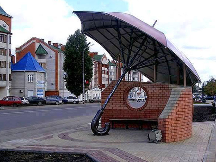 Une idée géniale pour un arrêt de bus