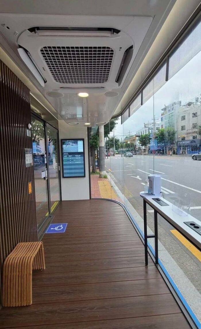 Cet arrêt de bus sud-coréen