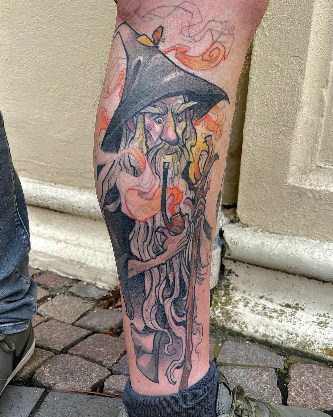 tatouage de gandalf