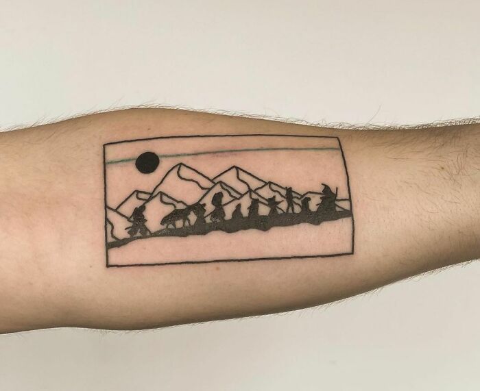 tatouage de la fraternité de l’anneau