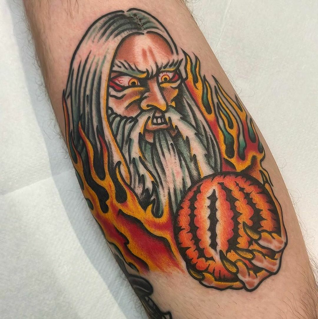 tatouage saruman tatouage