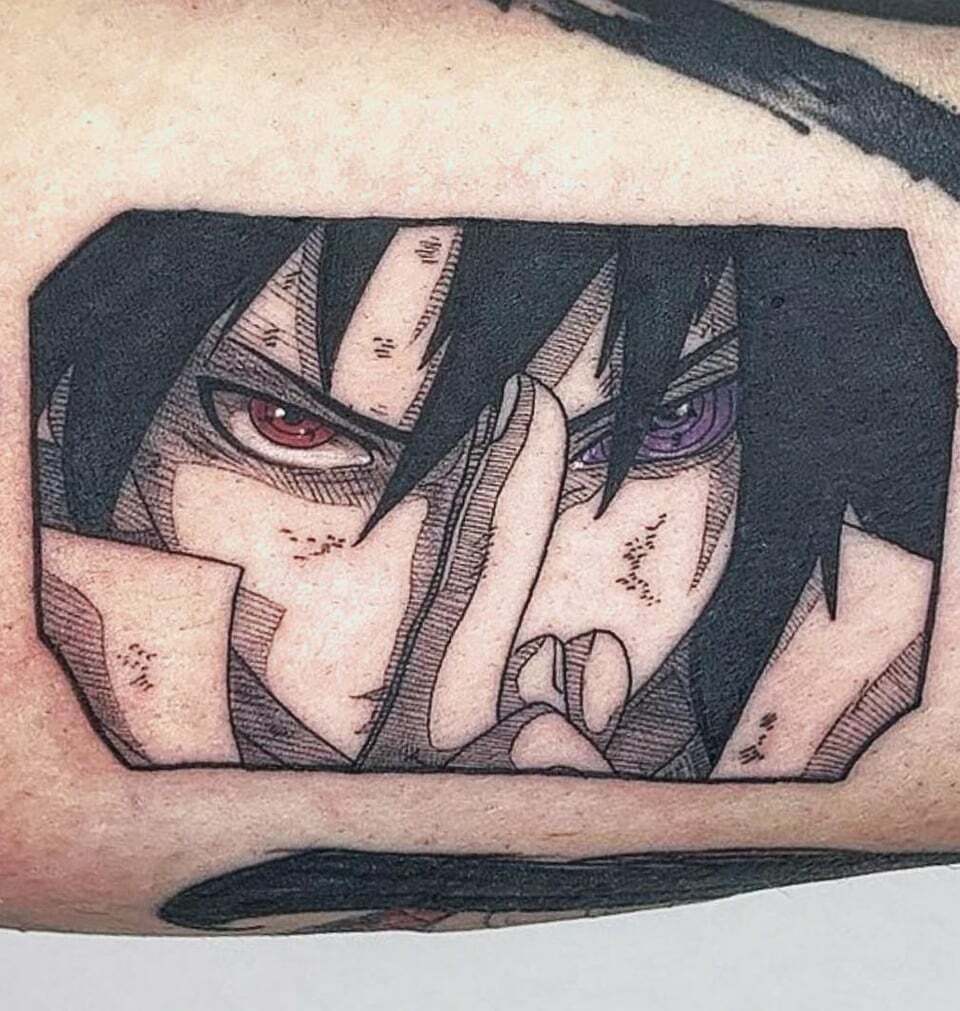 tatouage de sasuke uchiha de naruto