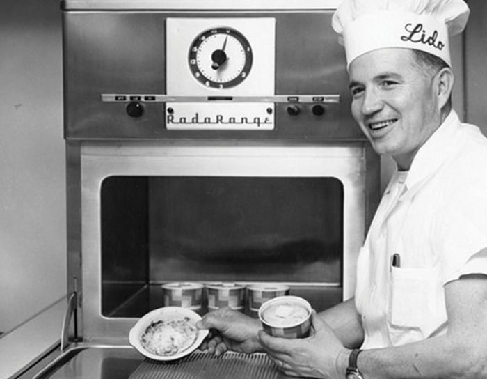 In 1947, Raytheon Released The “Radarange” – The First Commercial Microwave Oven