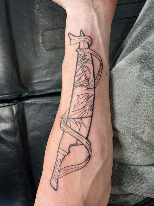 tatouage à l’eau de Javel