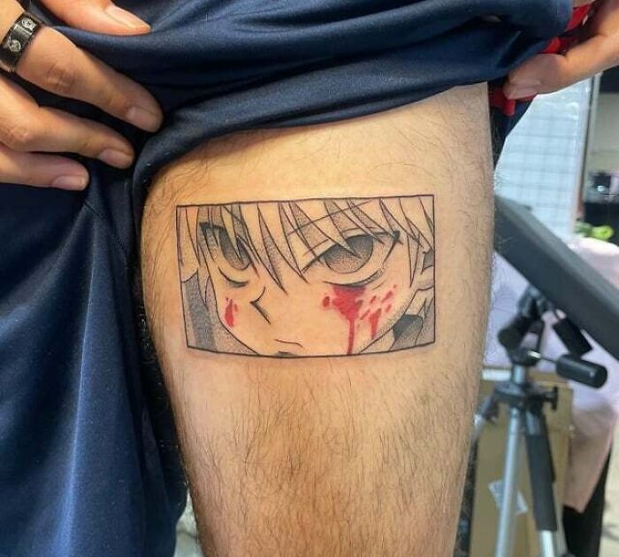 tatouage kilua de hxh