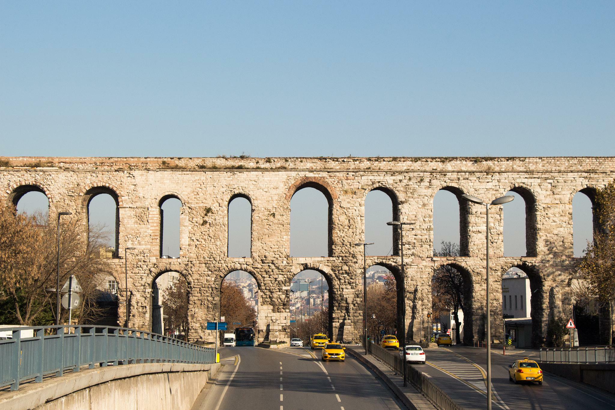 aqueduc de valens, construit en 368 ap. J.-C. à constantinople