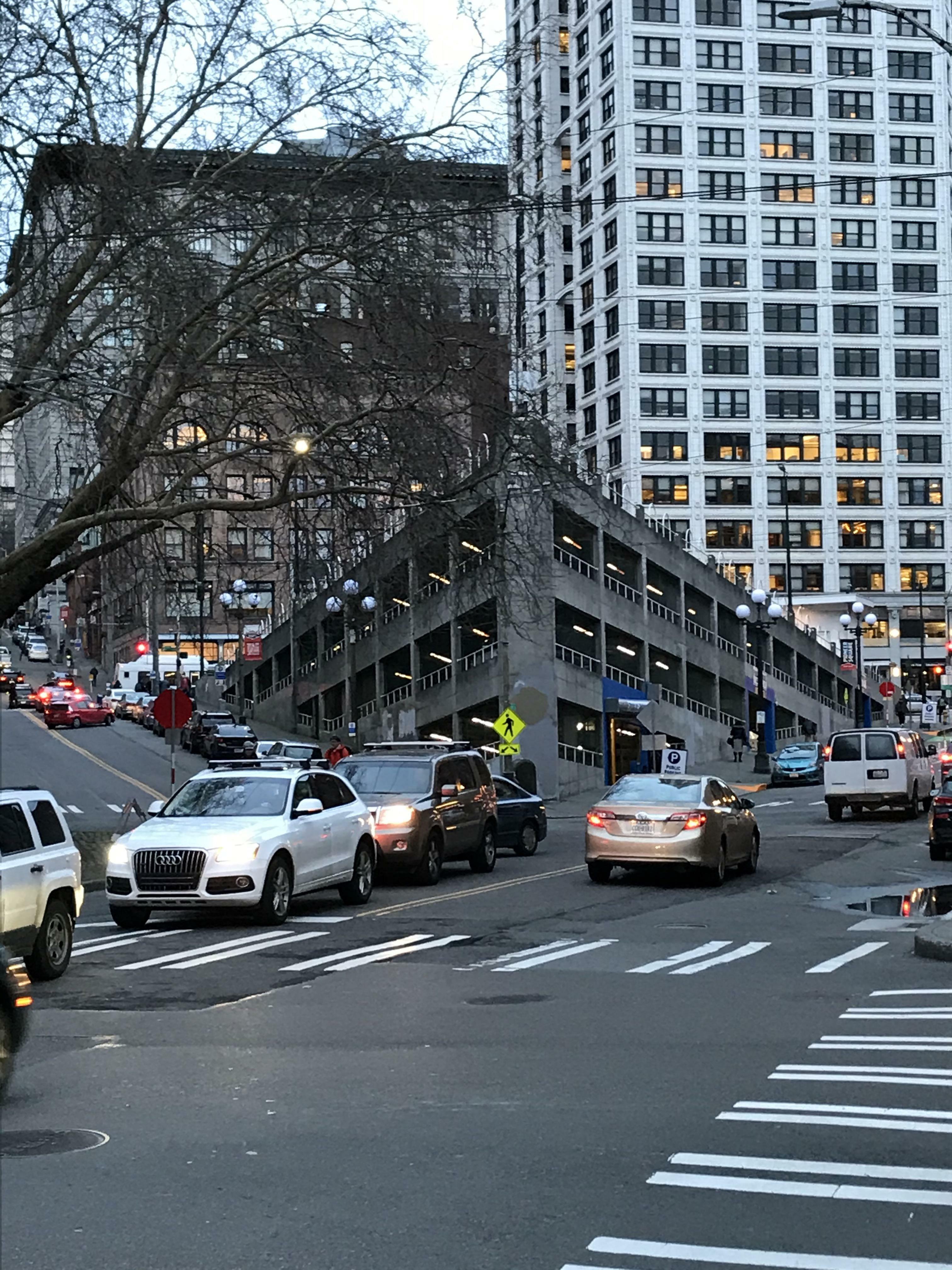 garage de stationnement à seattle