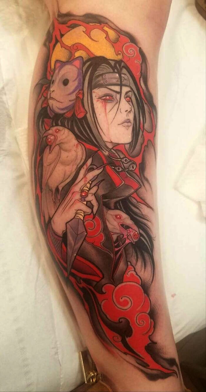 tatouage uchiha itachi