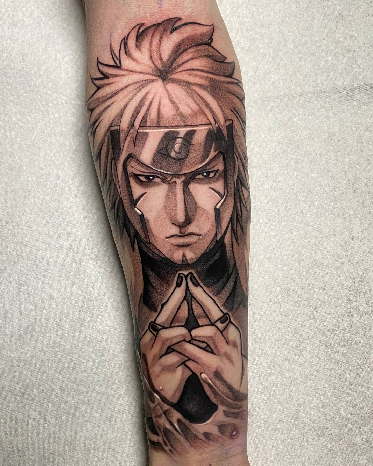 tobirama de naruto tattoo