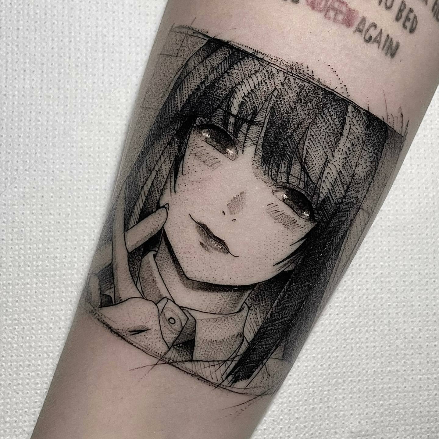 jabami yumeko tattoo