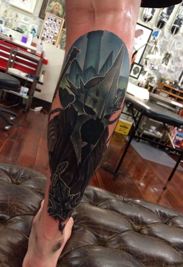 le roi sorcier d’angmar tattoo