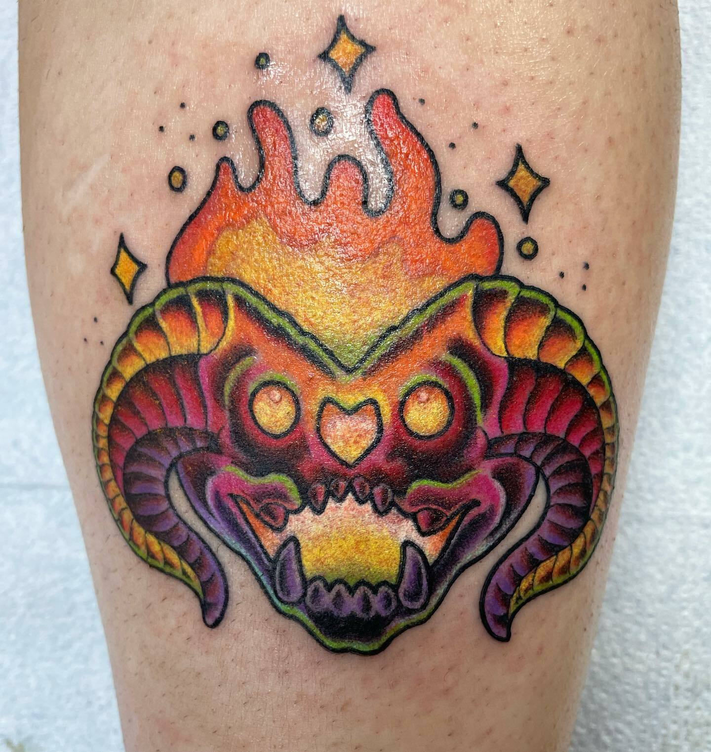 Joli tatouage de balrog