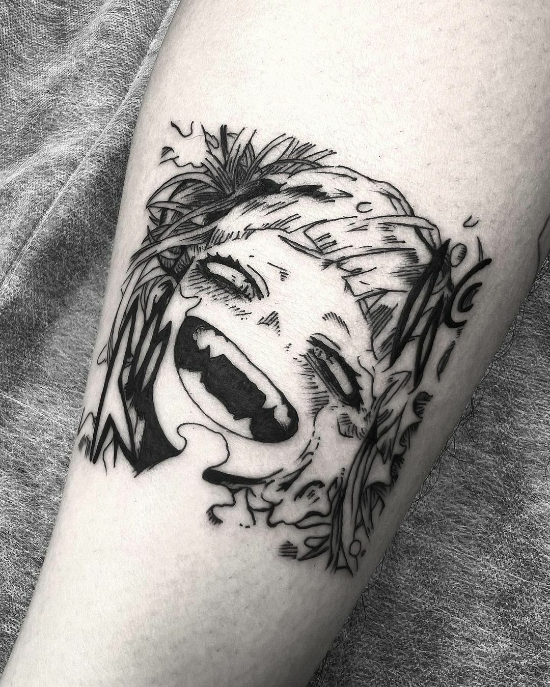 tatouage toga himiko de my hero academia