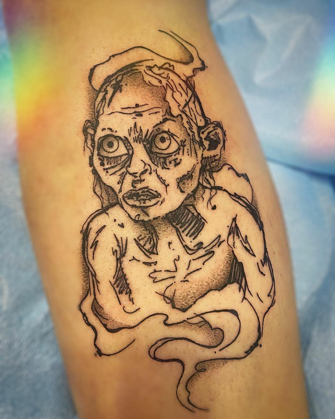 tatouage gollum