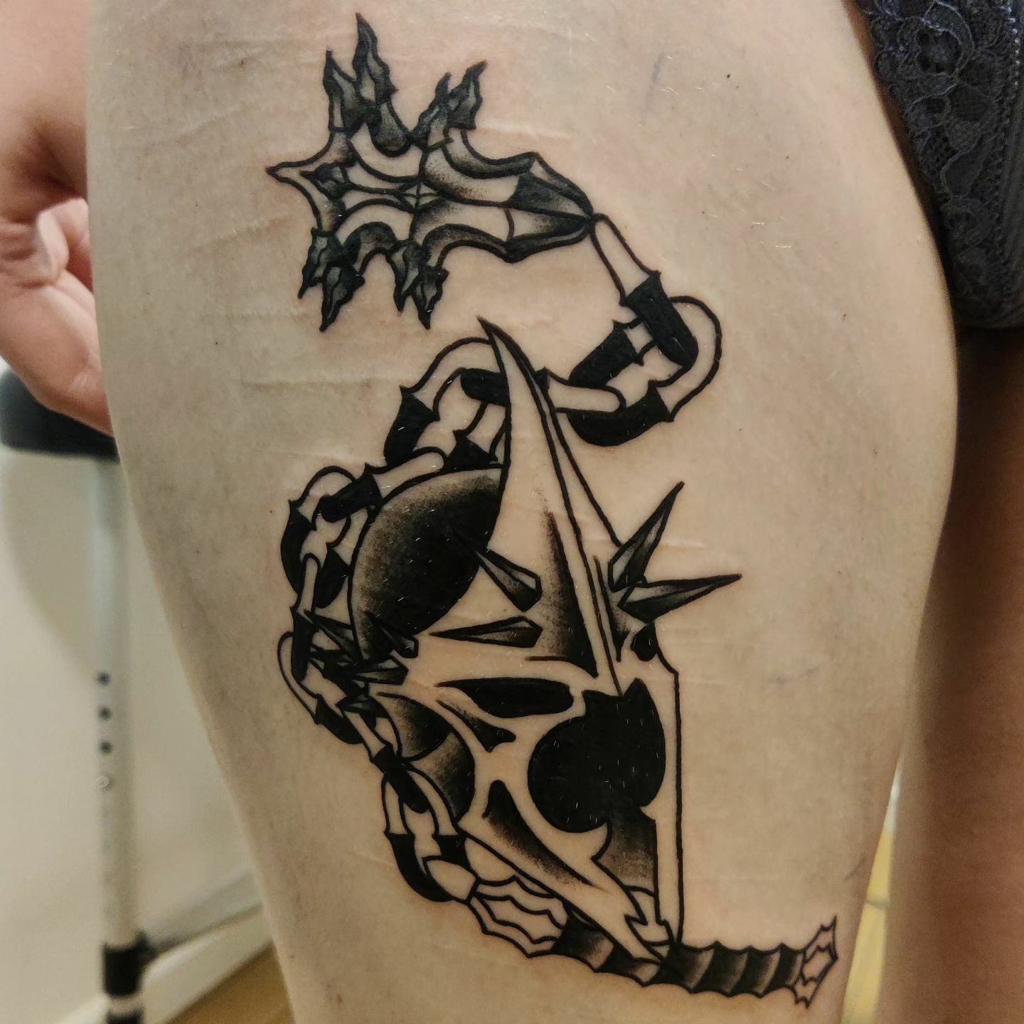 tatouage du roi sorcier d’angmar