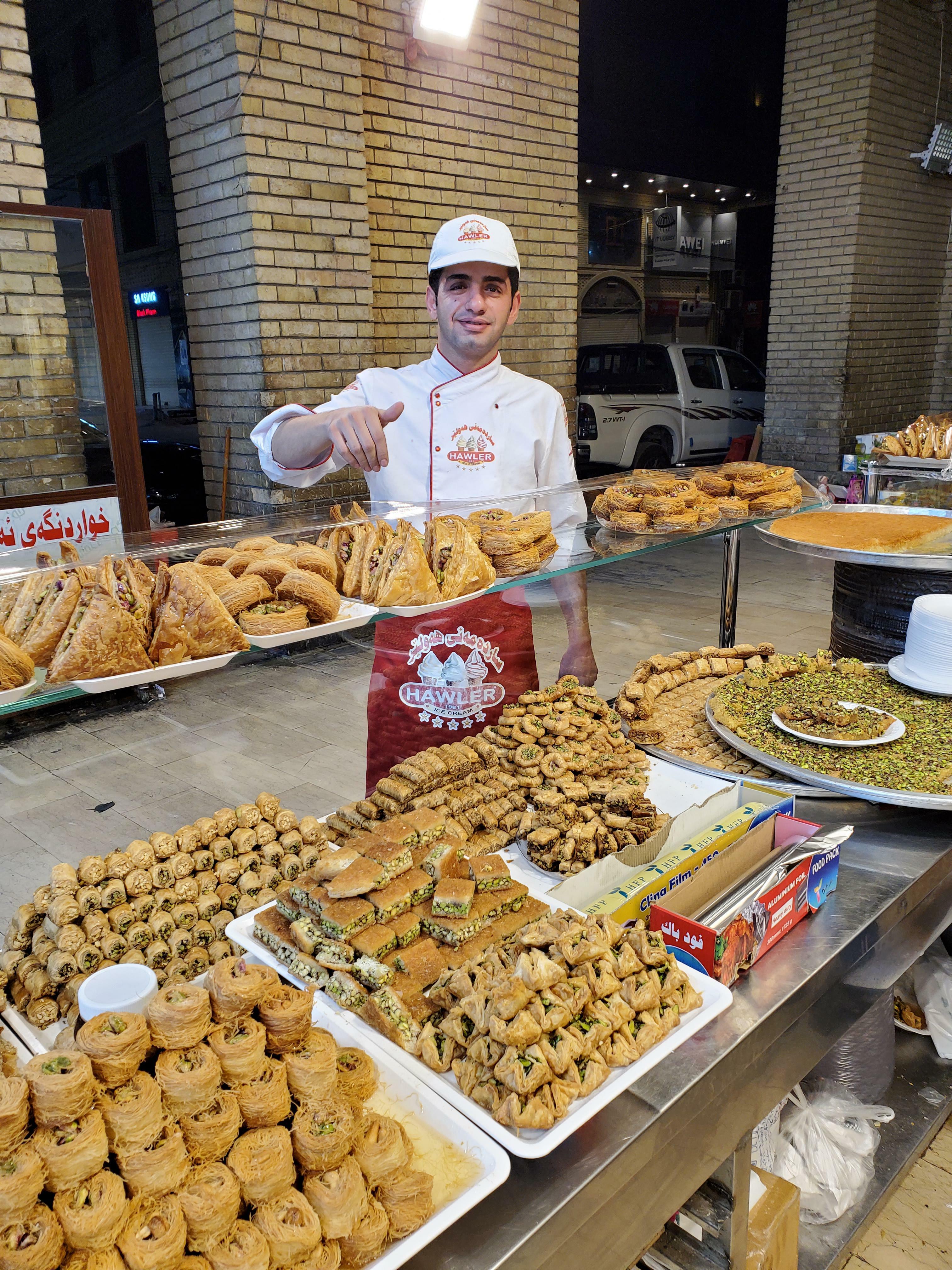 L'homme au baklava en Irak