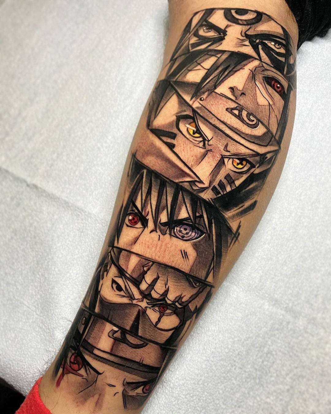 tatouage des personnages de naruto