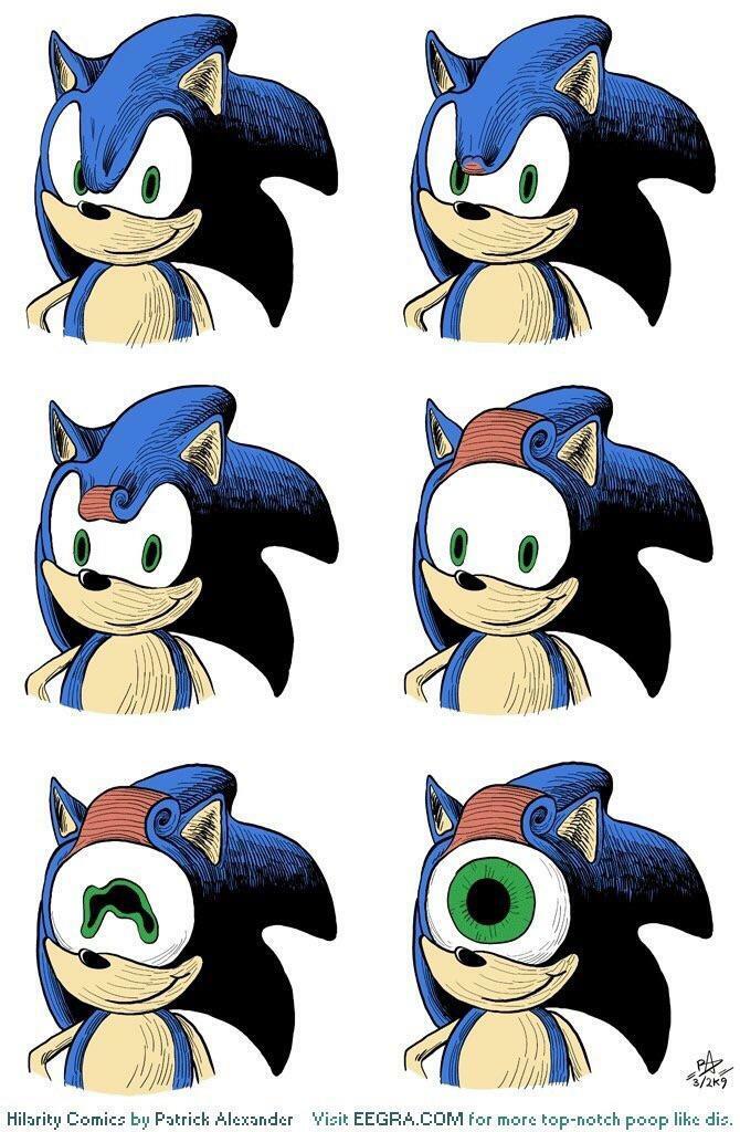 Je ne regarderai plus jamais Sonic de la même façon.