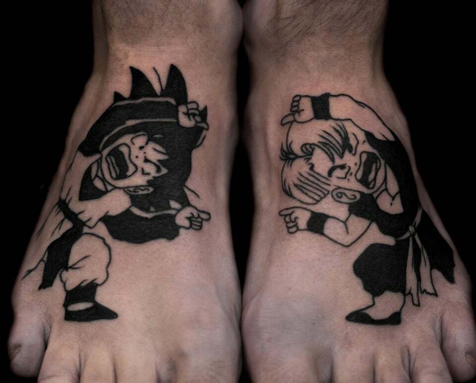 dbz fusion dance tattoo