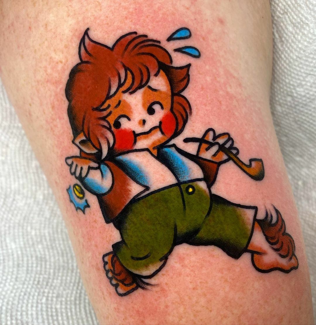 tatouage frodo kewpie