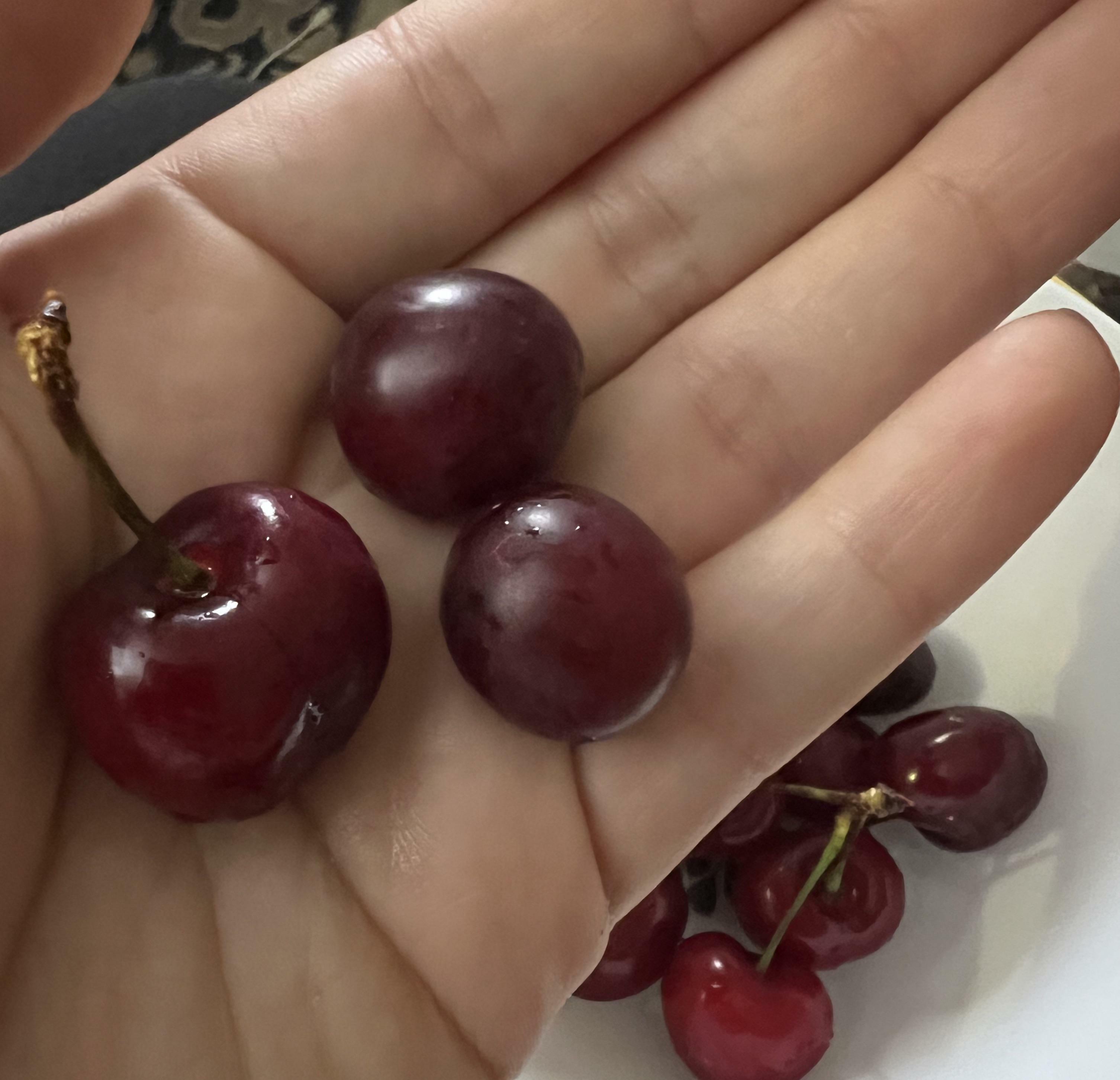 mes prunes se prennent pour des cerises